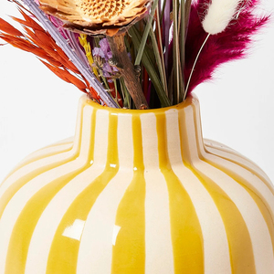 Jarrón de Porcelana Moderno Nórdico <span class=keywords><strong>con</strong></span> Rayas, Hecho a Mano, Ecológico, para Decoración del Hogar, Exhibición de <span class=keywords><strong>Plantas</strong></span> <span class=keywords><strong>Artificiales</strong></span>, 4-8 Pulgadas - Product Image 4