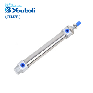 YBL CDM2B Mini 20/25/32/40mm Cylindre pneumatique rond à Double Action Pièces pneumatiques en acier inoxydable petites et efficaces - Product Image 5