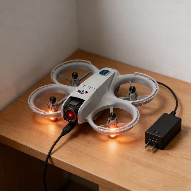 GT3 Quadcopter Drone 4.3inch Screen HD Aerial Photography 100m Transmission Brushless Motor Remote Control