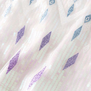 Moda kız prenses pembe kısa puf kollu pamuk bale elbise Set düşük kesim Yoga jimnastik dans kıyafeti + çocuk TV filmi - Product Image 4