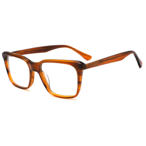 Lunettes de lecture optiques de haute qualité avec logo personnalisé, monture carrée vintage bleue, monture intégrale en TR90, lentilles de qualité supérieure, position optimale pour les hommes - Product Image 1