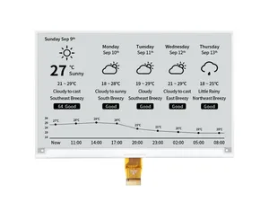 Waveshare 7.5inch E-ink hiển thị thô 800x480 đen trắng E giấy SPI Giao diện tương thích với Raspberry Pi 2B/3B/3B +/zero/Zero W - Product Image 5