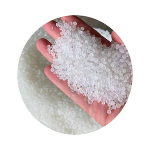 Film stabilisé thermiquement, qualité moulage par soufflage, PLA vierge naturel à haut débit, matière première biodégradable pour boîtes à lunch jetables, pour impression 3D - Product Image 1