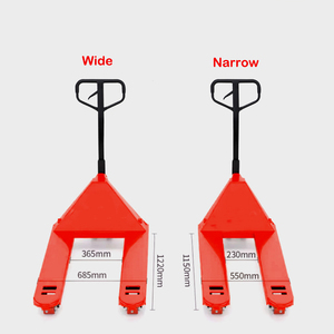 Transpaleta Hidráulica Manual de Servicio Pesado de 2 Toneladas y 150 mm de Perfil Bajo para Centros Logísticos y Plantas de Procesamiento de Alimentos - Product Image 1