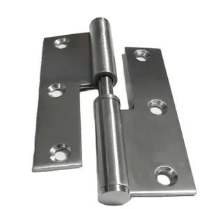 Heavy duty stainless steel 304 lift-off door hinge with washer