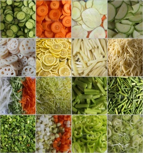 Machine de découpe industrielle automatique pour légumes (épinards, choux, pommes de terre, carottes, <span class=keywords><strong>oignons</strong></span>) – Coupe en tranches, en dés, en lanières - Product Image 5