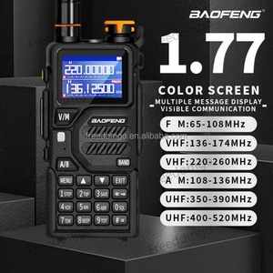 BAO FENG pour K5 Plus 10 watts 10 km Longue portée UHF VHF Talkie-walkie analogique Bande de fréquence aéronautique pour appareil de communication - Product Image 3