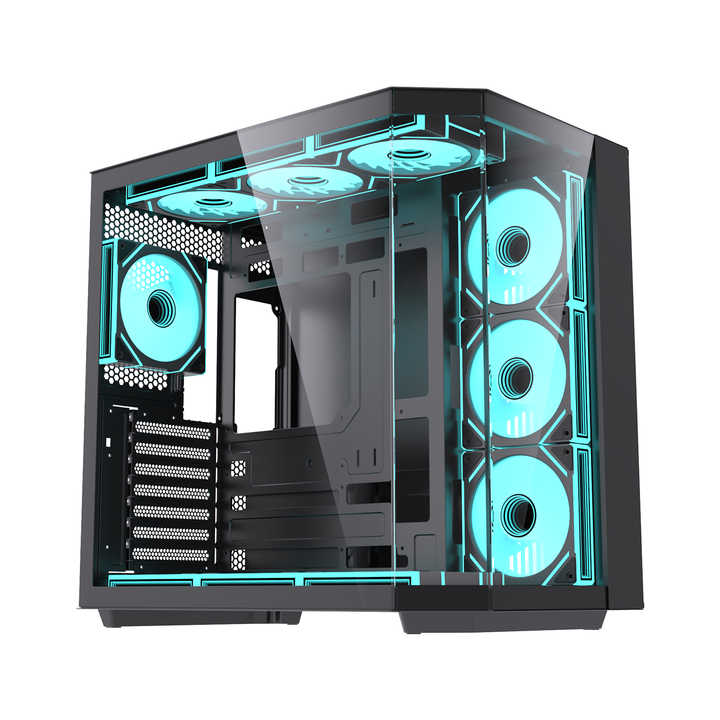 Lovingcool Factory Tempered Glass Computer Tower Case Gaming Atx Pc ...