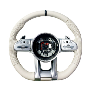 Vô lăng thể thao AMG làm bằng sợi carbon, kiểu dáng đua xe, nửa da đụ<span class=keywords><strong>c</strong></span> lỗ, phụ kiện nội thất dành cho <span class=keywords><strong>Mercedes</strong></span> <span class=keywords><strong>Benz</strong></span> <span class=keywords><strong>c</strong></span>á<span class=keywords><strong>c</strong></span> dòng A, <span class=keywords><strong>C</strong></span>, E, GLA - Product Image 3