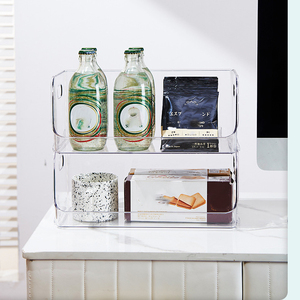IStapromo Gifts Plastic Organizer <b>Storage</b> Rack Kitchen Corner <b>Storage</b> Rack Cosmetic <b>Storage</b> <b>Box</b> Hot Sale Acrylic Drawer Organize - Product Image 3