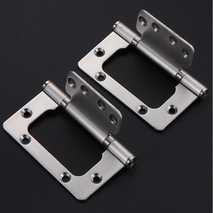 Bisagras de acero inoxidable de 4 pulgadas estilo coreano, tipo madre e hijo, apertura de 180 grados para puerta y ventana - Product Image 1