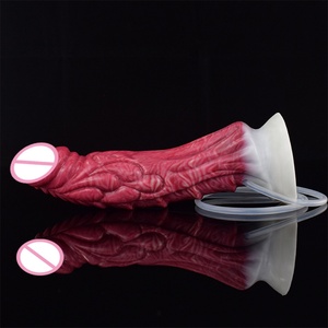 <b>Best</b> Selling Sex Toys NNSX Big Size Ejaculating Dildos Function Soft Silicone Sex Toy for Female Animal Penis - Product Image 4