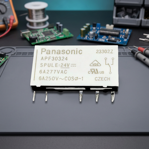 APF30324 NAiS SPDT General Purpose <b>Relays</b> 6A 250VAC SPDT GOLD PLATE PCB General Purpose PCB Pin <b>Relay</b> for Control Circuits - Product Image 3