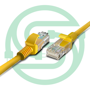 صُنع في الصين، موصل Rj45 قابل للتخصيص 15متر وصلة كابل إيثرنت Utp <span class=keywords><strong>Cat.6</strong></span> مع سترة PVC 5.9مم - Product Image 5