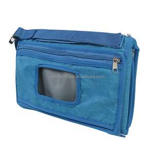 Station de voyage pliable portable matelas à langer pour nouveau-né avec housse imperméable pour bébé avec une poche pratique - Product Image 4