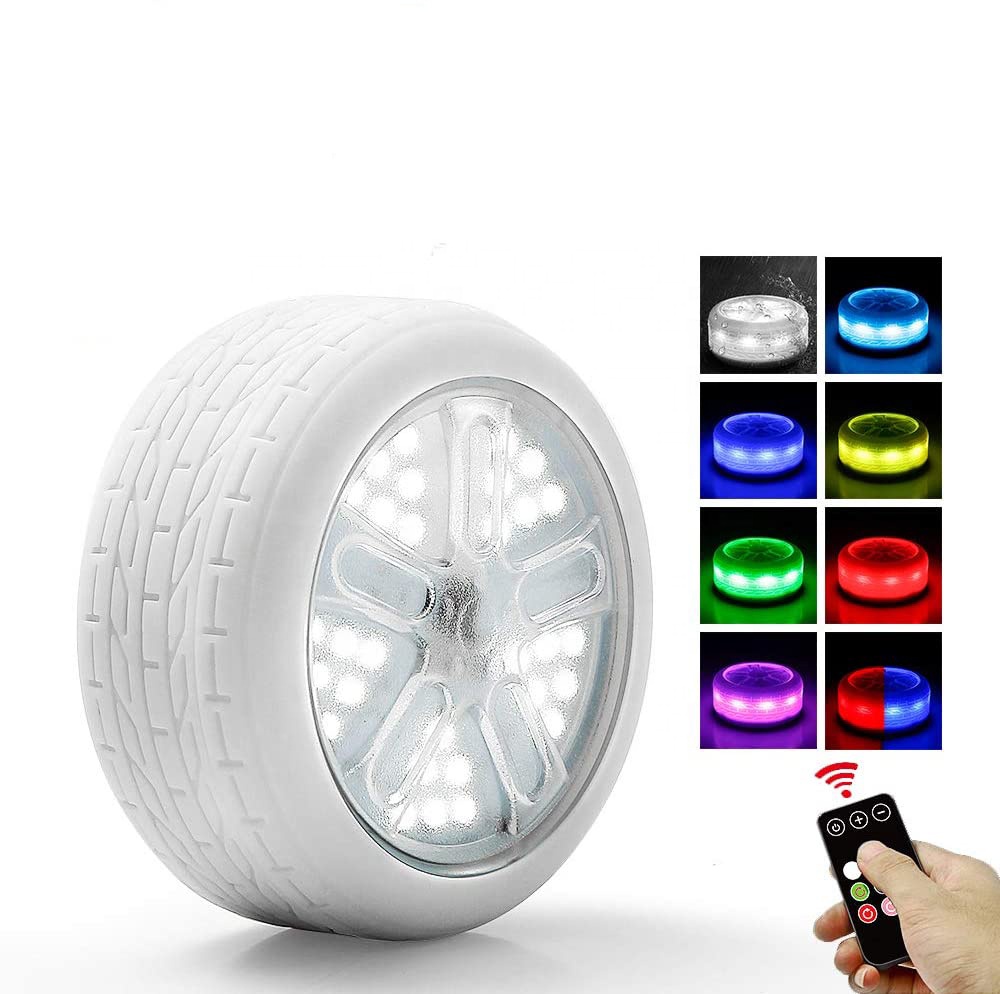 Magnetic Torch Portable Camp Lantern USB Rechargeable Batteries Powered Tent Light Wheel Type Tire RBG LED Camping Lights