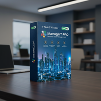Manage IT Pro, Consola de Software Empresarial IT Basada en la Nube para 10 Usuarios, 1 Año, para Aplicaciones de Laptop (Entrega por Correo Electrónico en 1 Hora - Sin CD)