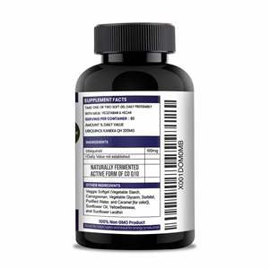 Kaneka Ubiquinol QH 100mg 60 gélules molles Coenzyme Q10 réduit Complément alimentaire végétarien - Product Image 5