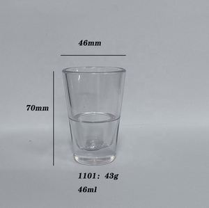Verre à shot en plastique incassable et réutilisable de 1,5 oz, de qualité alimentaire, écologique, classique et le plus vendu, idéal pour les fêtes et les bars - Product Image 3
