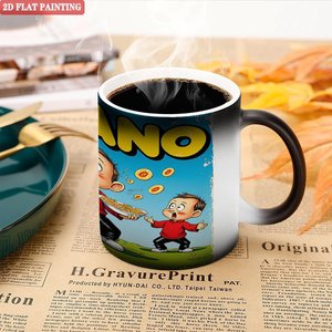 Taza de Cerámica Beano Comic de 11 oz, Sensible al Calor, Cambia de Color - Product Image 5
