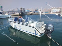 Bateau plat en aluminium, bateau de mer/bateau en alliage/bateau rapide