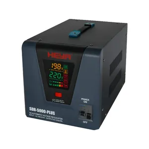 SVC用单相SDR-5000-PLUS发光二极管显示器全自动交流伺服控制可调稳压器