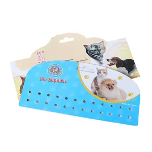 OEm Blister imballaggio in cartone personalizzato stampa Offset pellicola di laminazione prodotti per animali domestici scheda inserto tagliato