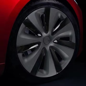 18 pouces pièces de voiture couverture de moyeu de roue voiture protection externe moyeu de voiture pour Tesla modèle <span class=keywords><strong>3</strong></span> Highland <span class=keywords><strong>enjoliveur</strong></span> - Product Image 2