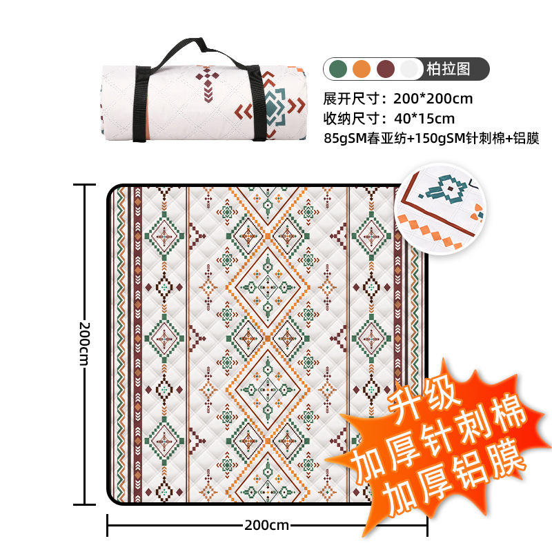 ฐานอลูมิเนียมฟอยล์หนาพิเศษ Plato ขนาด 2*2 เมตร