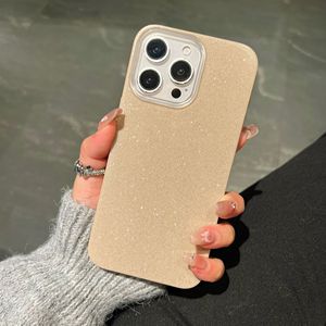 New Glossy TPU Phone Case with Glitter Solid Color Paintable Anti Drop Shockproof Protective Cover - Product Image 6