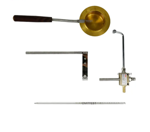 Testador de Ponto de Fulgoração para Teste de Óleo, Aparelho Elétrico de Ponto de Fulgoração Cleveland Open Cup para Asfalto e Betume - Product Image 4