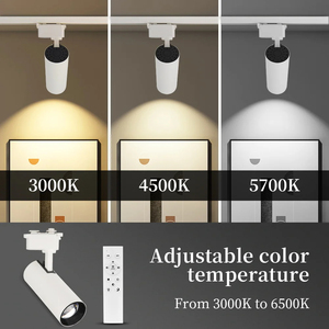 ชุดไฟสปอตไลท์ติดรางแบบหรี่แสงได้ พร้อมรีโมทคอนโทรล <span class=keywords><strong>ไฟ</strong></span> LED สำหรับร้านขายเสื้อผ้า - Product Image 4