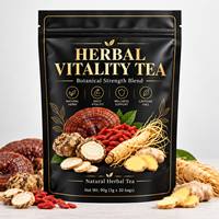 Tisane de Ginseng et Racine de Maca pour Hommes - Sachets de Thé Santé Mélangés OEM