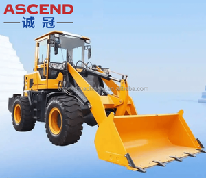 آلة تحميل أمامية صغيرة ZL948 ZL958 لنقل التراب والحصى والحبوب، جرار بمحرك ديزل بأربع عجلات صغيرة - Product Image 5