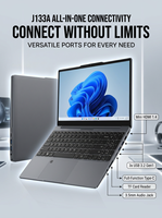 Laptop Bisnis Windows 11 Baru 2026 Harga Grosir Murah Keyboard Azerty Kustom 15.6 Inch CPU I3 RAM 16Gb 32Gb 2TB