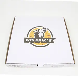 Wholesale 14 15 18 Inch 35cm Corrugated Supplier Packaging Design 14 Inches Pizza Boxes Wholesale China With Your Own Logo