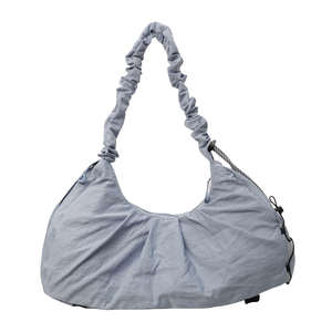 High quality portable <b>nylon</b> drawstring <b>shoulder</b> <b>bag</b> with large capacity and stylish design - Product Image 5