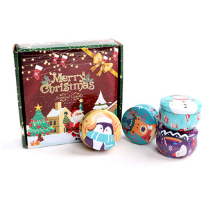 Soy Wax Christmas <b>Gift</b> Box Scented <b>Candle</b> <b>Set</b> Nordic Indoor Decoration Fragrance Souvenir - Product Image 6