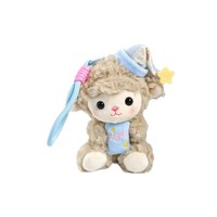 En gros : Porte-clés pendentifs mignons en forme de mouton, ornements de sac à dos, jouets en peluche, poupées mouton en peluche, porte-clés animaux de dessin animé en peluche, cadeaux