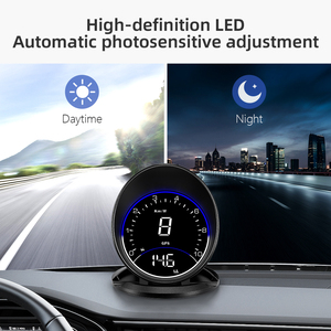 <span class=keywords><strong>2022</strong></span> nouveau hud G6 2.5 pouces, outil de diagnostic automatique de voiture, affichage tête haute GPS compteur de vitesse numérique pour moto camion - Product Image 6