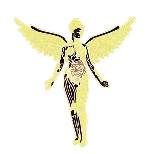 En gros, Nouvelles Broches en métal émaillées créatives et humoristiques avec texte en anglais 'Panneau d'avertissement jaune', pour vêtements, cadeau souvenir - Product Image 6