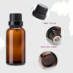 Flacon en verre ambré portable et rechargeable pour cosmétiques, parfums et huiles essentielles, avec bouchon inviolable, disponible en 5ml, 10ml, 15ml, 20ml, 30ml, 50ml, 100ml - Product Image 5