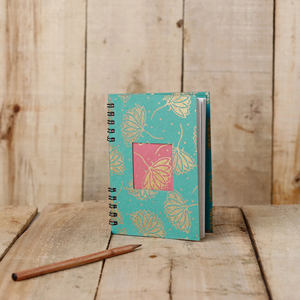 Spiral Window Design Notebook Compact Eco-Friendly <b>Writing</b> <b>Journal</b> (5.5 x 4 in) for Calligraphy, Travel Notes & Gift - Product Image 1