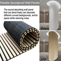 Panneaux muraux acoustiques en bois insonorisés modernes, imperméables, réduction du bruit de 90%, écologiques, faciles à installer, chambre à coucher, appartement