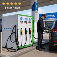 Estación de Combustible Móvil Mini Contenedor BLUESKY 3000L, Dispensador de Diésel/Gasolina con Bomba Integrada, Tanque de 750W 110V/220V para Filipinas