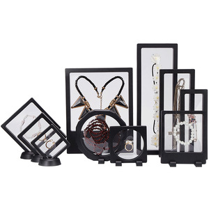 Wholesale PE Transparent Film Jewelry Box For Ring Necklace Bracelet DustProof Jewelry Display Box