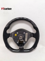 Volante de Fibra de Carbono Real Personalizado Estilo Racing YTcarbon para Lancer EVO EVO8 EVO9