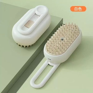 Cepillo de vapor para mascotas 3 en 1 con cerdas de silicona mejoradas 2026, autolimpiante, antiestático, para masaje y eliminación de pelo, para gatos y perros de pelo largo y corto - Product Image 6