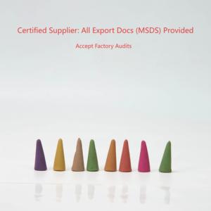 Đầy màu sắc gỗ Đàn Hương Nguyên liệu nón hương liệu gỗ nón tăng hoa oải hương incenso tháp backflow Trà Hương khuếch tán - Product Image 3