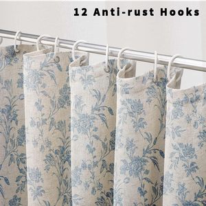 <span class=keywords><strong>Rideau</strong></span> <span class=keywords><strong>de</strong></span> <span class=keywords><strong>douche</strong></span> DaiRui <span class=keywords><strong>de</strong></span> qualité hôtelière, épais, imprimé, texture <span class=keywords><strong>lin</strong></span>, hydrofuge, anti-moisissure, pour séparation <span class=keywords><strong>de</strong></span> salle <span class=keywords><strong>de</strong></span> bain - Product Image 1